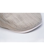 Vintage Striped Cotton Linen Newsboy Cap Suitpure