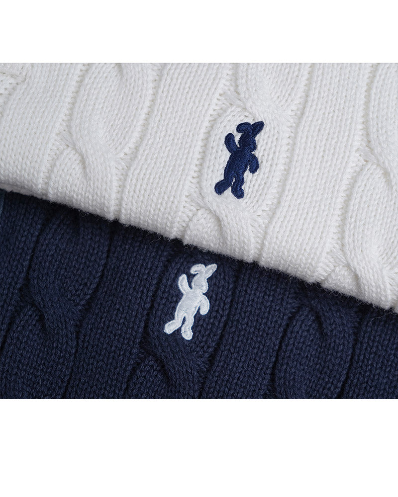 Classic Cotton Polo Shirt in Knit Fabric