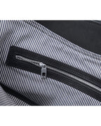 Women Smooth Black Genuine Leather Underarm Bag Suitpure