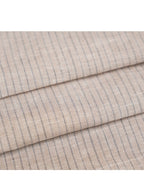 Relaxed Fit Linen Stripe Vest & Wide-Leg Pants Set Suitpure
