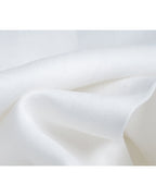 Women Breathable Tencel Linen Blend White V Neck Blazer