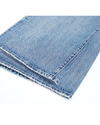 Retro Wide-Leg Denim Pants in Light Wash Suitpure