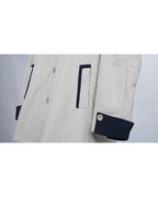 Khaki Color-Block Lightweight Quilted Jacket Suitpure