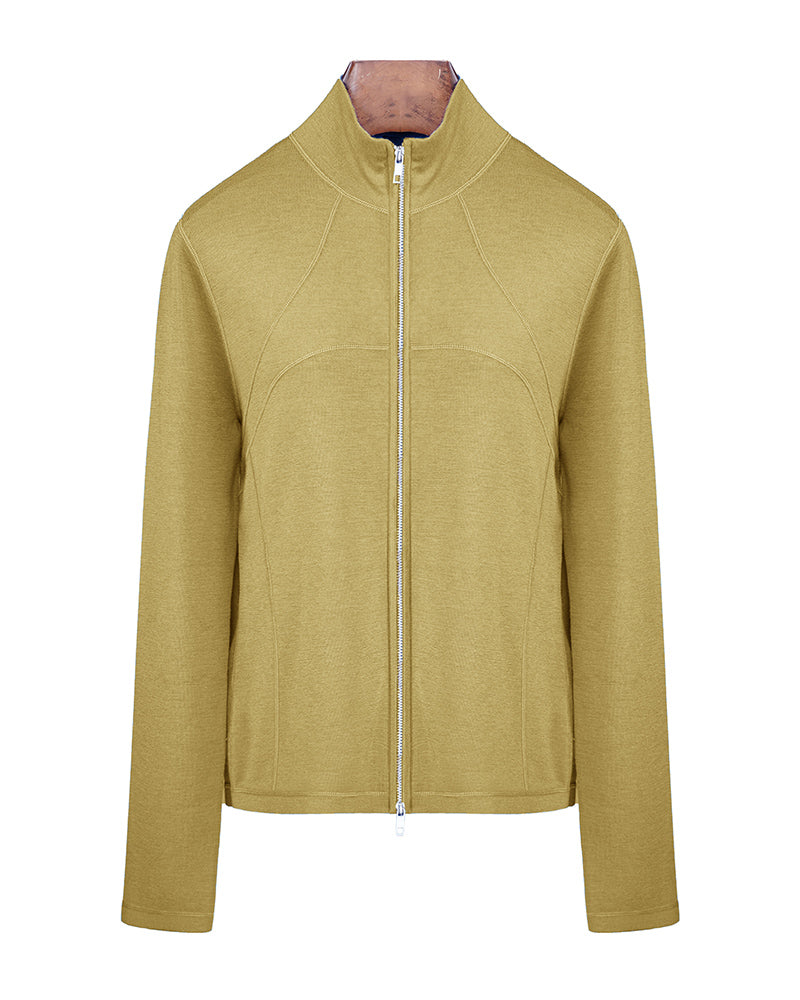 Zip Front Knit Cardigan in Multiple Colors Suitpure