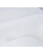 White Textured Lapel Unlined Blazer Suitpure