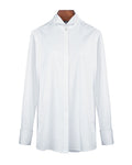 Wing Collar Blouse with French Cuffs Suitpure