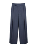 Pinstripe Pleated Trousers Suitpure