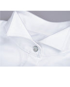 Wing Collar Blouse with French Cuffs Suitpure