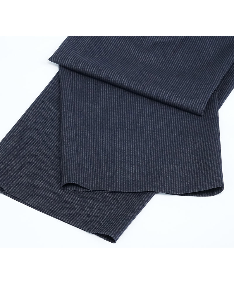 Pinstripe Pleated Trousers Suitpure