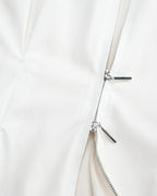 Cotton Sateen Minimalist Shirt Dress Suitpure