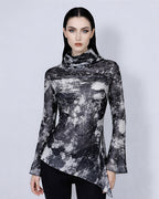 Ombre Mesh Layering Top | Sheer Gradient