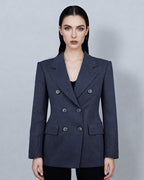 Pinstripe Blazer for Women | Refined Elegance Suitpure
