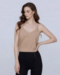 Ribbed Knit V-Neck Camisole | Layering Essential Suitpure
