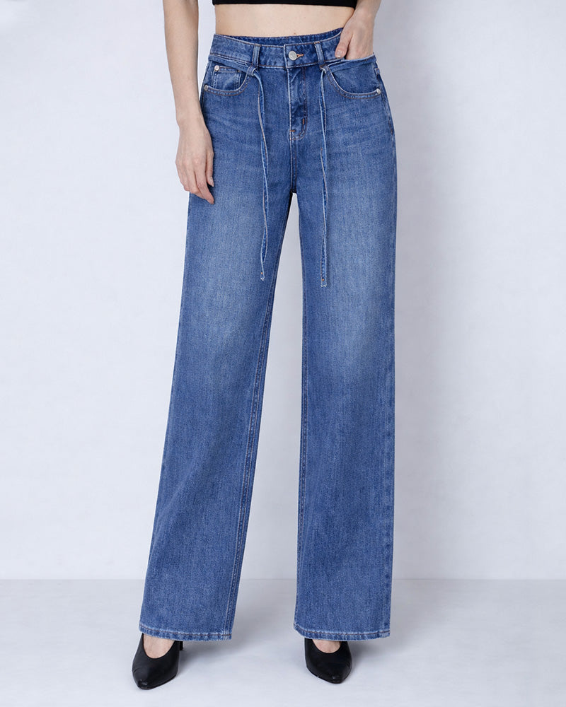 Winter Flared Jeans in Dark Wash Suitpure