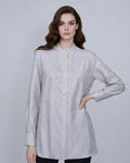 Wool Shawl Collar Blazer with Self-Tie Detail Suitpure
