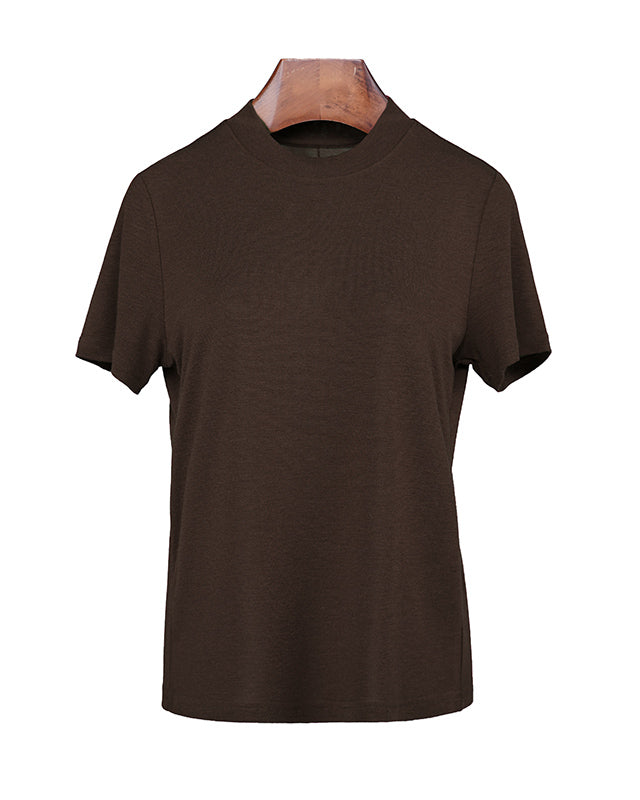 Lightweight Tencel Wool Knit Tee Suitpure