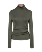 Multi-Color Turtleneck Wool Base Layer | Slim Fit