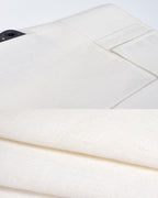 Pure Linen Wide-Leg Trousers with Wide Waistband Suitpure