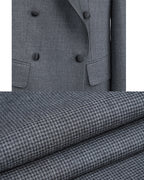 Women's Double Breasted Wool Blend Blazer Suitpure