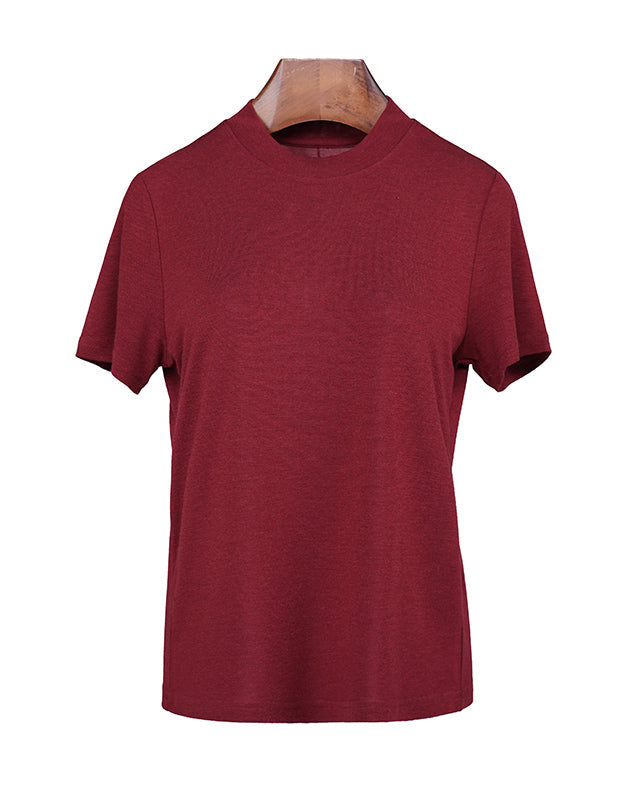 Lightweight Tencel Wool Knit Tee Suitpure