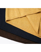 Cloud‑Soft Cashmere Acetate V‑Neck Long‑Sleeve Base Layer Top