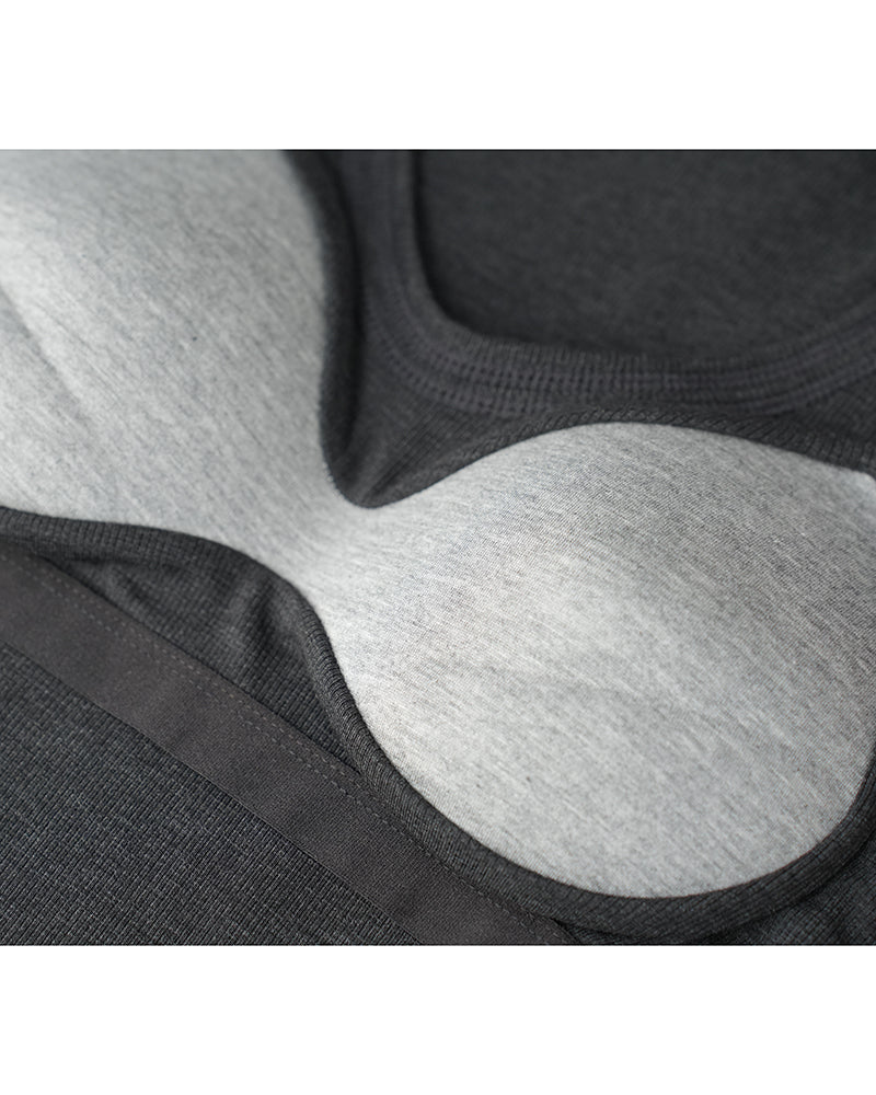 Minimal Deep V‑Neck Ribbed Layering Tank Top