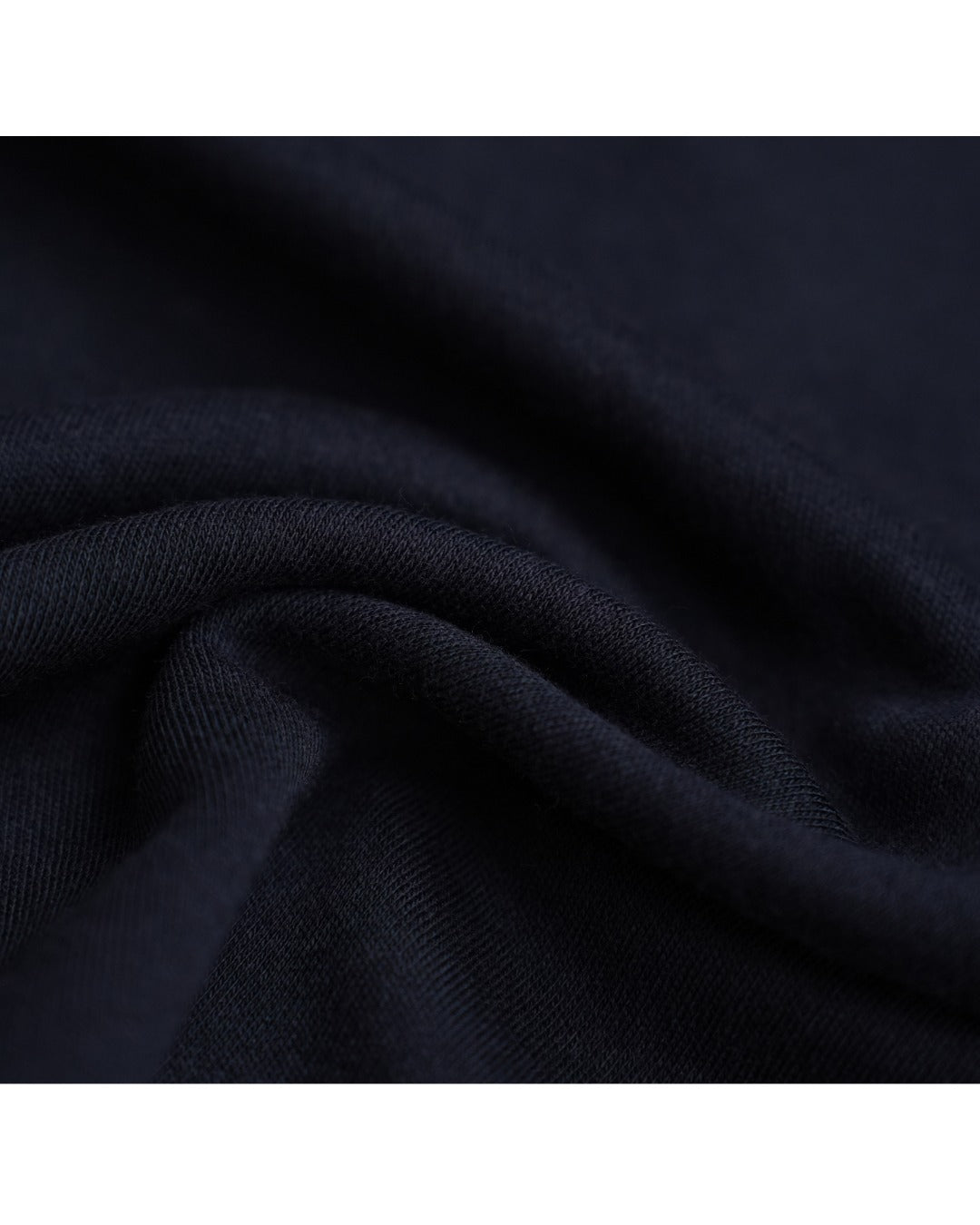 Mock‑Neck Wool‑Cotton‑Modal Soft Elbow‑Sleeve T‑Shirt Top
