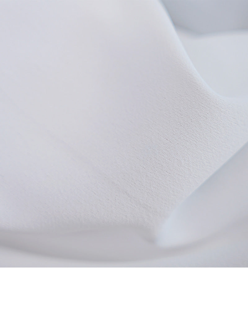 Mandarin Collar Pullover Blouse with Puff Sleeves Suitpure