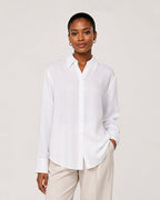 Italian One-Piece Collar Linen Shirt Suitpure