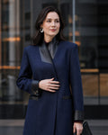 Starlight Blue Flannel Blazer Suitpure