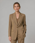 Fine Wool Single-Breasted Blazer Suitpure